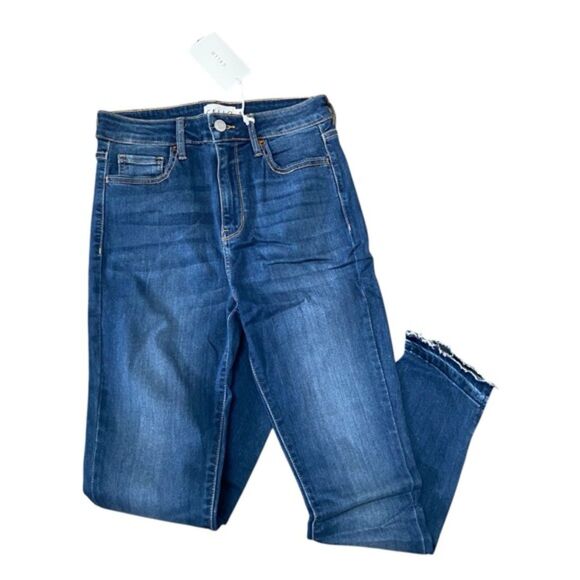 Cello High Rise Skinny 05 Dark Wash Jeans NWT Size 5 - Picture 7 of 11